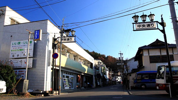 浅間温泉街